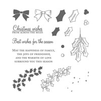 Holly Berry Happiness Photopolymer Stamp Set Holly Berry Happiness Photopolymer Stamp Set