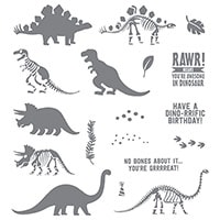 No Bones About It Photopolymer Stamp Set No Bones About It Photopolymer Stamp Set