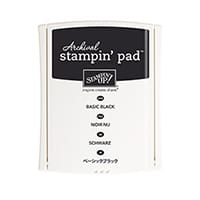 Basic Black Archival Stampin’ Pad Basic Black Archival Stampin’ Pad