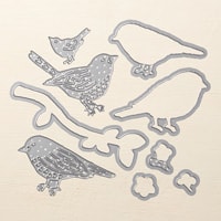 Birds & Blooms Thinlits Dies Birds & Blooms Thinlits Dies