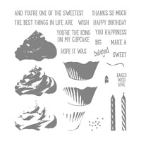 Sweet Cupcake Photopolymer Stamp Set Sweet Cupcake Photopolymer Stamp Set