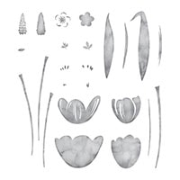 Tranquil Tulips Photopolymer Stamp Set Tranquil Tulips Photopolymer Stamp Set