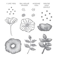 Oh So Eclectic Wood-Mount Stamp Set Oh So Eclectic Wood-Mount Stamp Set