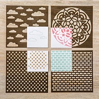 Pattern Party Decorative Masks Pattern Party Decorative Masks