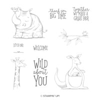 Animal Outing Clear-Mount Stamp Set Animal Outing Clear-Mount Stamp Set