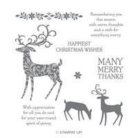 Dashing Deer Clear-Mount Stamp Set Dashing Deer Clear-Mount Stamp Set