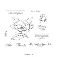 Good Morning Magnolia Cling Stamp Set