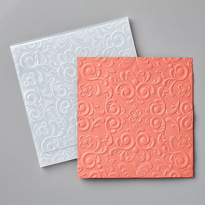 Parisian Flourish 3D Embossing Folder Parisian Flourish 3D Embossing Folder
