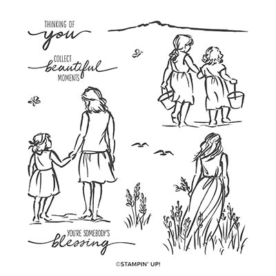 Beautiful Moments Cling Stamp Set Beautiful Moments Cling Stamp Set