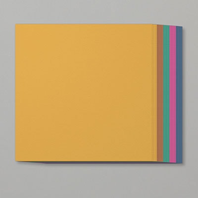 2020–2022 In Color 12" X 12" (30.5 X 30.5 Cm) Cardstock Assortment