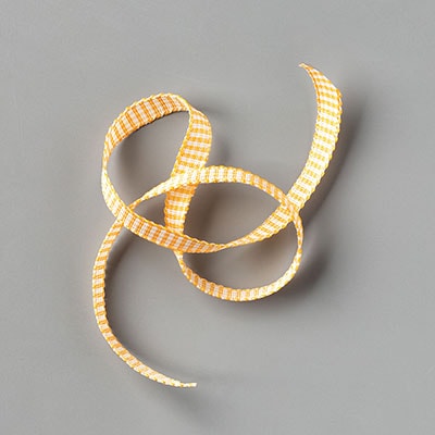 1/4" Bumblebee Gingham Trim 1/4" Bumblebee Gingham Trim