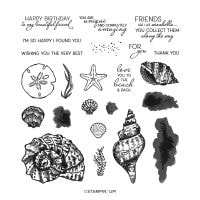 Friends Are Like Seashells Photopolymer Stamp Set Friends Are Like Seashells Photopolymer Stamp Set