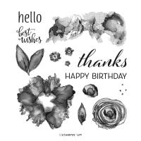 Artistically Inked Cling Stamp Set Artistically Inked Cling Stamp Set