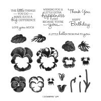Pansy Patch Photopolymer Stamp Set (English) Pansy Patch Photopolymer Stamp Set (English)