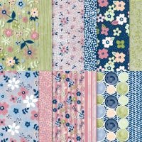 Paper Blooms 12" X 12" (30.5 X 30.5 Cm) Designer Series Paper
