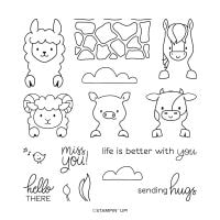 Peekaboo Farm Photopolymer Stamp Set Peekaboo Farm Photopolymer Stamp Set