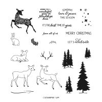 Peaceful Deer Photopolymer Stamp Set (English) Peaceful Deer Photopolymer Stamp Set (English)