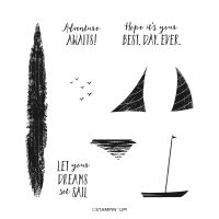 Let's Set Sail Photopolymer Stamp Set (English) Let's Set Sail Photopolymer Stamp Set (English)
