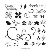 Sentimental Swirls Photopolymer Stamp Set (English) Sentimental Swirls Photopolymer Stamp Set (English)