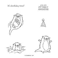 Awesome Otters Cling Stamp Set (English) Awesome Otters Cling Stamp Set (English)
