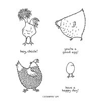 Hey Chick Cling Stamp Set (English) Hey Chick Cling Stamp Set (English)
