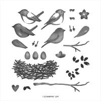Birds & Branches Photopolymer Stamp Set Birds & Branches Photopolymer Stamp Set