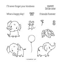 Elephant Parade Cling Stamp Set (English) Elephant Parade Cling Stamp Set (English)