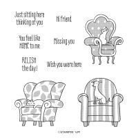 Sit Stay Relax Host Cling Stamp Set (English) Sit Stay Relax Host Cling Stamp Set (English)