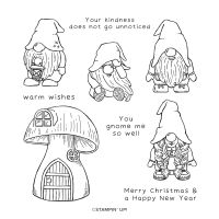 Kindest Gnomes Cling Stamp Set (English) Kindest Gnomes Cling Stamp Set (English)