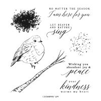 Perched In A Tree Cling Stamp Set (English) Perched In A Tree Cling Stamp Set (English)